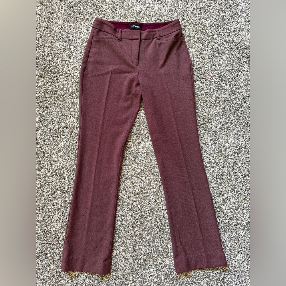 Express - Columnist Barely Boot pant - stretch